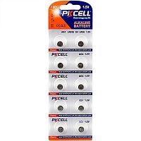 Щелочной/алкалиновый элемент питания PKCELL AG4-10B тип - LR66(AG4) 10 шт в блистере | код AG4-10B | PKCELL
