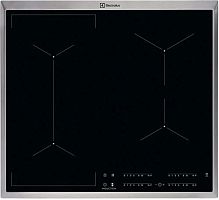 Индукционная варочная поверхность Electrolux EIV6340X черный/серебристый | код 2015510 | ELECTROLUX