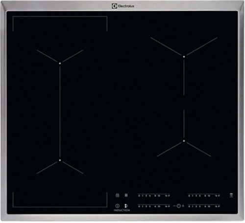 Индукционная варочная поверхность Electrolux EIV6340X черный/серебристый | код 2015510 | ELECTROLUX