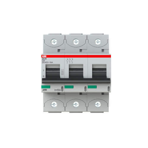Авт. выключатель S803B-C50, 3P C 50A Icu=16kA 4.5M | код 2CCS813001R0504 | ABB