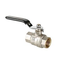 Кран шар. PERFECT, стальная рукоятка 1/2" вн.-вн. | код. VT.314.N.04 | VALTEC