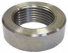Приварная бобышка, резьба 1/2 G (цилиндрическая), сталь, L=16 мм | код IL-G1/2S | INNOLEVEL