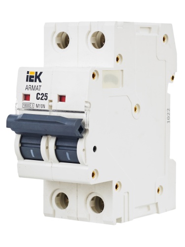 ARMAT Автоматический выключатель M10N 2P C 25А | код AR-M10N-2-C025 | IEK фото 9 ARMAT Автоматический выключатель M10N 2P C 25А | код AR-M10N-2-C025 | IEK фото 9