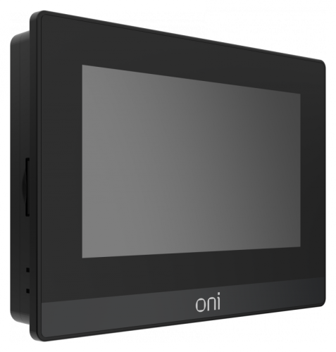 Панель оператора базовая ETG 7 эконом черная Ethernet ONI | код ETG-150-NPL-070-B000 | ONI