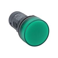 Лампа светосигнальная SB7 d22мм 24В DC зел. моноблочная | код. SB7EV03BP | Systeme Electric