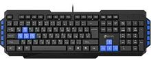 Клавиатура Оклик 750G FROST WAR черный/черный USB Multimedia for gamer | код 337452 | Oklick