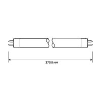 Лампа люминесцентная FT4-12W/33 12Вт T4 4200К G5 Camelion 5865