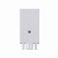 Ввод питания шинопровода P-1W-TL белый серии TOP-LINE IN HOME | код 4690612029405 | IN HOME