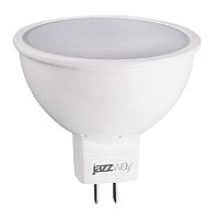 Лампа светодиодная PLED-ECO-JCDR 5Вт 3000К тепл. бел. GU5.3 400лм 220-240В | Код. 1037077A | JazzWay