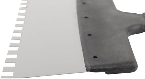 Шпатель фасадный нержавеющий зубчатый 250 мм / зуб 8 мм | код 6608 | FIT фото 6 Шпатель фасадный нержавеющий зубчатый 250 мм / зуб 8 мм | код 6608 | FIT фото 6