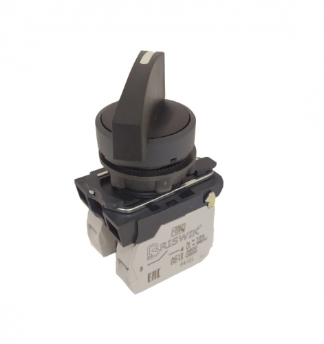 Переключатель Briswik КПЕ 1702 -Д черный IP66 УХЛ2 10А 0но+2нз | код aB-VC-6Ai-0123 | Briswik