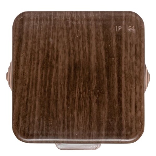 Коробка распаячная КМР-030-036 пылевлагозащитная, 4 мембранных ввода (65х65х50) тёмное дерево PROxima | код plc-kmr2-030-036-t | EKF фото 4 Коробка распаячная КМР-030-036 пылевлагозащитная, 4 мембранных ввода (65х65х50) тёмное дерево PROxima | код plc-kmr2-030-036-t | EKF фото 4