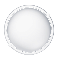 Светильник светодиодный 90 235 OBL-R5-7-4K-WH-IP65-LED 7Вт 4000К IP65 690лм ЖКХ круг бел. пластик | Код. 90235 | ОНЛАЙТ