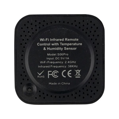 Умный пульт Connect с датчиками температуры и влажности | код irr-ths | EKF фото 4 Умный пульт Connect с датчиками температуры и влажности | код irr-ths | EKF фото 4