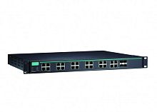 Коммутатор IKS-G6824A-4GTXSFP-HV-HV Layer 3 Full Gigabit managed Ethernet switch with 20 10/100/1000BaseT(X) ports, and 4 10/100/1000BaseT(X) or 100/1 | код 00-06100637 | MOXA