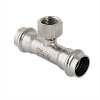 Тройник с вн.р. нерж. сталь 35х1/2" | код. VTi.932.I.350435 | VALTEC