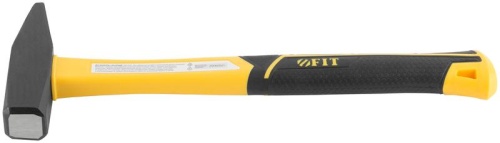 Молоток кованый, фиберглассовая усиленная ручка, Профи 500 гр. | код 44335 | FIT фото 5