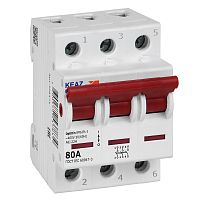 Выключатель нагрузки 3П 80А 400В OptiDin BM63PL-380-УХЛ3 (ВМ63PL) | код 328171 | КЭАЗ