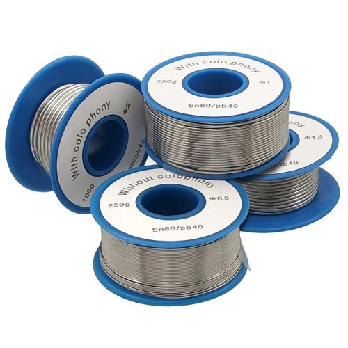 Припой RUICHI Sn60/Pb40 d0.5 мм 250g flux, катушка | код 90841 | Ruichi