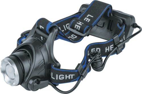 Фонарь светодиодный NPT-H15-ACCU 5Вт CREE XP-E LED аккумуляторный налобный пластик | код 20559 | Navigator Group