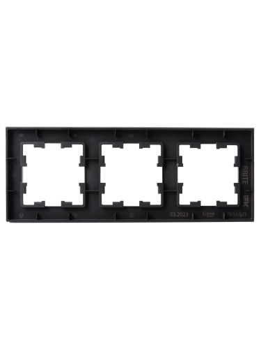 Рамка 3-м BRITE РУ-3-2-БрТБ стекло темн. бронза | код. BR-M32-G-K45 | IEK фото 3 Рамка 3-м BRITE РУ-3-2-БрТБ стекло темн. бронза | код. BR-M32-G-K45 | IEK фото 3