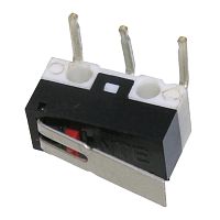 Микропереключатель с рычагом RUICHI DM1-01C-30, ON-(ON) SPDT, 1 A, 125 В | код 66115 | Ruichi