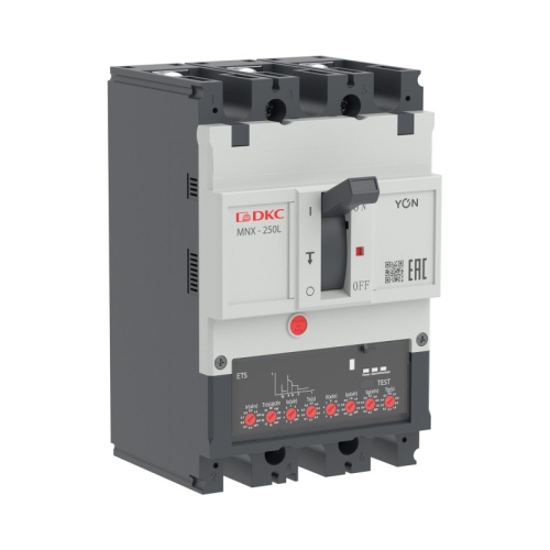 Авт. выкл. YON pro MNX250L 3P 40A 70kA при AC415V расц. ETS | код MNX250L3PETS0040 | DKC