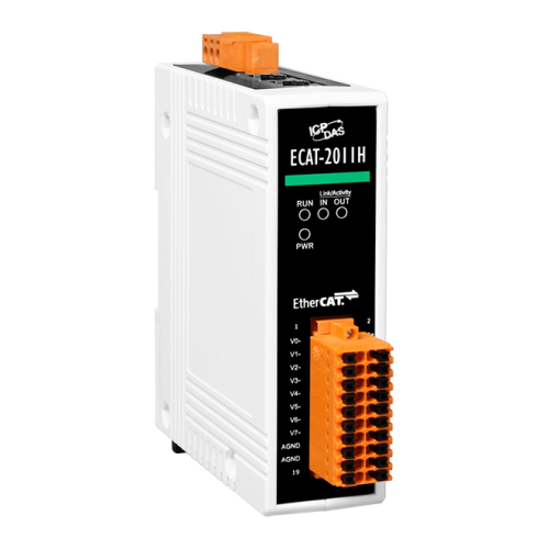 ECAT-2011H CR EtherCAT Slave I/O Module with Isolated 16-ch/8-ch AI (RoHS) | код 00-06123613 | ICP DAS