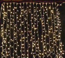 Электрогирлянда Занавес LDCL368-Y-E 150x150 368L LED. желтый | код 4690601035554 | JazzWay