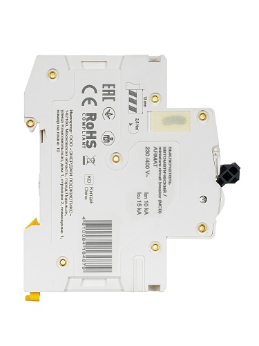 ARMAT Автоматический выключатель M10N 1P B 5А | код AR-M10N-1-B005 | IEK  фото 8