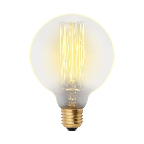 Лампа накаливания декоративная ДШ 60 вт 300 Лм E27 Vintage IL-V-G80-60/GOLDEN/E27 VW01| код UL-00000478 | Uniel