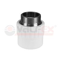 Муфта переходная с наружной резьбой 20х1/2дюйм (150/30) | код 10130020 | VALFEX