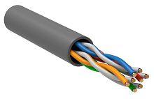 Кабель связи витая пара U/UTP кат. 5 CCA 4 пары PVC 1м сер. GENERICA ITK BC1-C504-111-305-G