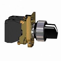 Селекторный переключатель  Harmony, 3 позиции, 10А |  код.  XB4BD33 |  Schneider Electric