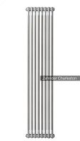 Радиатор трубчатый настенный двухрядный 1792/62/6 боковое подключение с комплектом кронштейнов стальной глянцевый | код 2180_06_0325_1270_CVD1BH | Zehnder