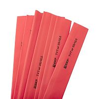 Трубка термоусадочная ТУТ нг 25/12.5 красн. 1м (уп.50м) PROxima EKF tut-25-r-1m