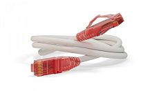 Патч-корд U/UTP Cat.5e LSZH 0.5 м белый, Hyperline PC-LPM-UTP-RJ45-RJ45-C5e-0.5M-LSZH-WH | код 229945 | Hyperline