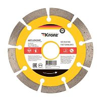 Диск алмазный отрезной сегментный 115x22.2мм KR-90-0100 Kranz