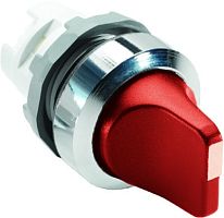 Переключатель M2SS3-20R (короткая ручка) красный 2-х позиционный без подсветки (только корпус) 45# с возвратом M2SS3-20R | код 1SFA611202R2001 | ABB