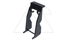 Фиксатор GZMB80-0040, черный, пластик, для цоколя GZMB80 | код 2614586 | Relpol