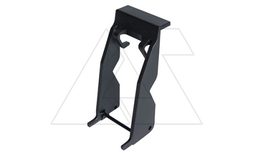 Фиксатор GZMB80-0040, черный, пластик, для цоколя GZMB80 | код 2614586 | Relpol