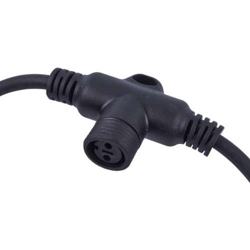 Провод-шина для гирлянд UCX-F90 T20/2M/BK серии F90PRO 2м 20 Т-коннекторов шаг 10см статика/мерцание IP67 черн. Uniel UL-00013217 фото 3