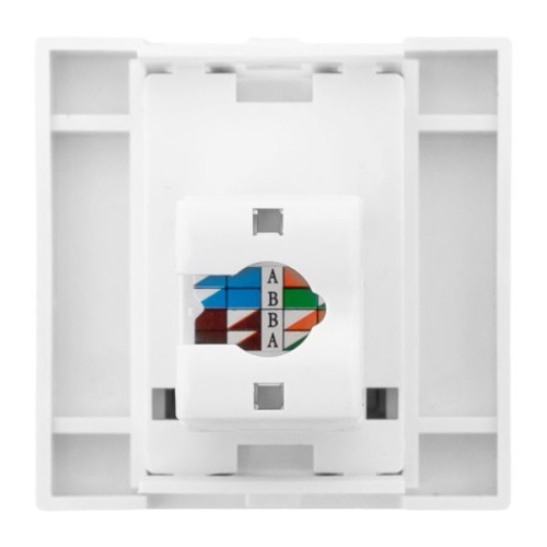Розетка RJ45 кат, 6, 2 модуля | код E2MK016-135-10 | EKF фото 5