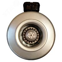 Вентилятор канальный круглый V(AC1)-250 в металлическом корпусе 0.19 кВт, 0.8А | код УН-00007744 | Naveka