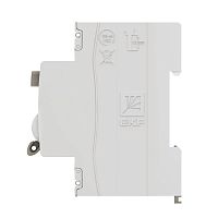 Выключатель дифференциального тока ВД-100N 2P 50А 100мА тип AC эл-мех 6кА PROXIMA EKF | код E1026M50100 | EKF