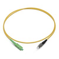 Cabeus FOP(s)-9-SC/APC-FC/UPC-1,5m Шнур оптический simplex SC/APC-FC/UPC 9/125 sm 1,5м LSZH | код 8112c | Cabeus