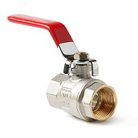 Кран шаровой полнопроходной, ручка-рычаг, ВВ 1/2 | код FWL51-f15-f15s | PRO AQUA