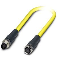 Кабель для датчика / исполнительного элемента SAC-3P-M8MS/ 1,5-542/M8 FS BK | код 1406271 | PHOENIX CONTACT