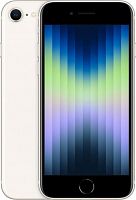 Смартфон Apple A2782 iPhone SE 2022 128Gb 3Gb сияющая звезда моноблок 3G 4G 1Sim 4.7 750x1334 iOS 16 12Mpix 802.11 a/b/g/n/ac/ax NFC GPS TouchSc Protect | код 1943227 | APPLE