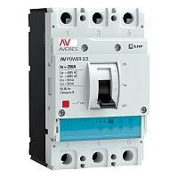 Автоматический выключатель AV POWER-2/3 250А 50kA ETU2,0 | код mccb-23-250-2.0-av | EKF
